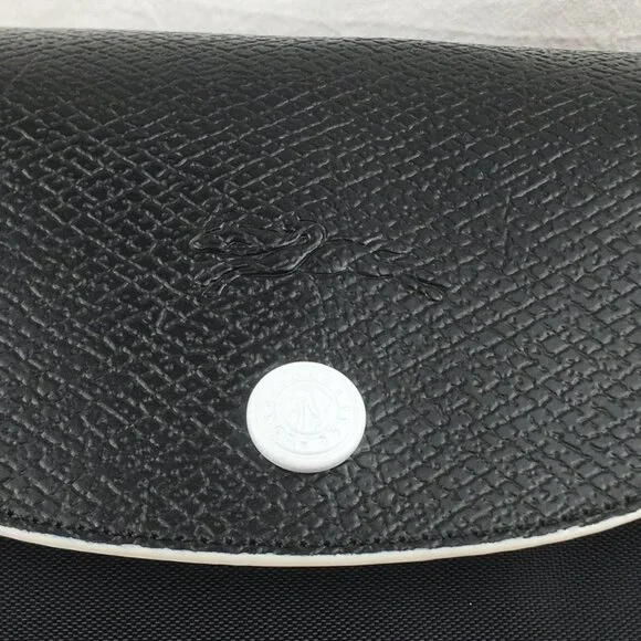 NWT Longchamp Le Pliage Original Large Shoulder Nylon Bag Tote IN NEW BLACK - Picture 6 of 12